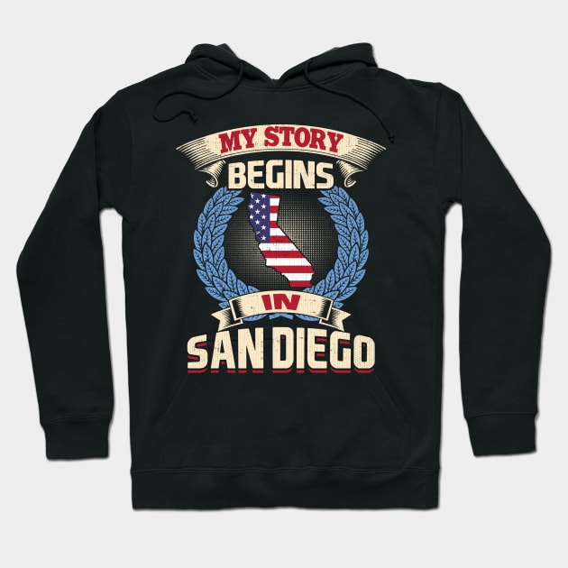 San Diego California Tshirt for Men, Women, & Kids Hoodie by bamalife